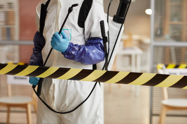 Professional Drug Lab Cleanup technician working in Morganville, NJ